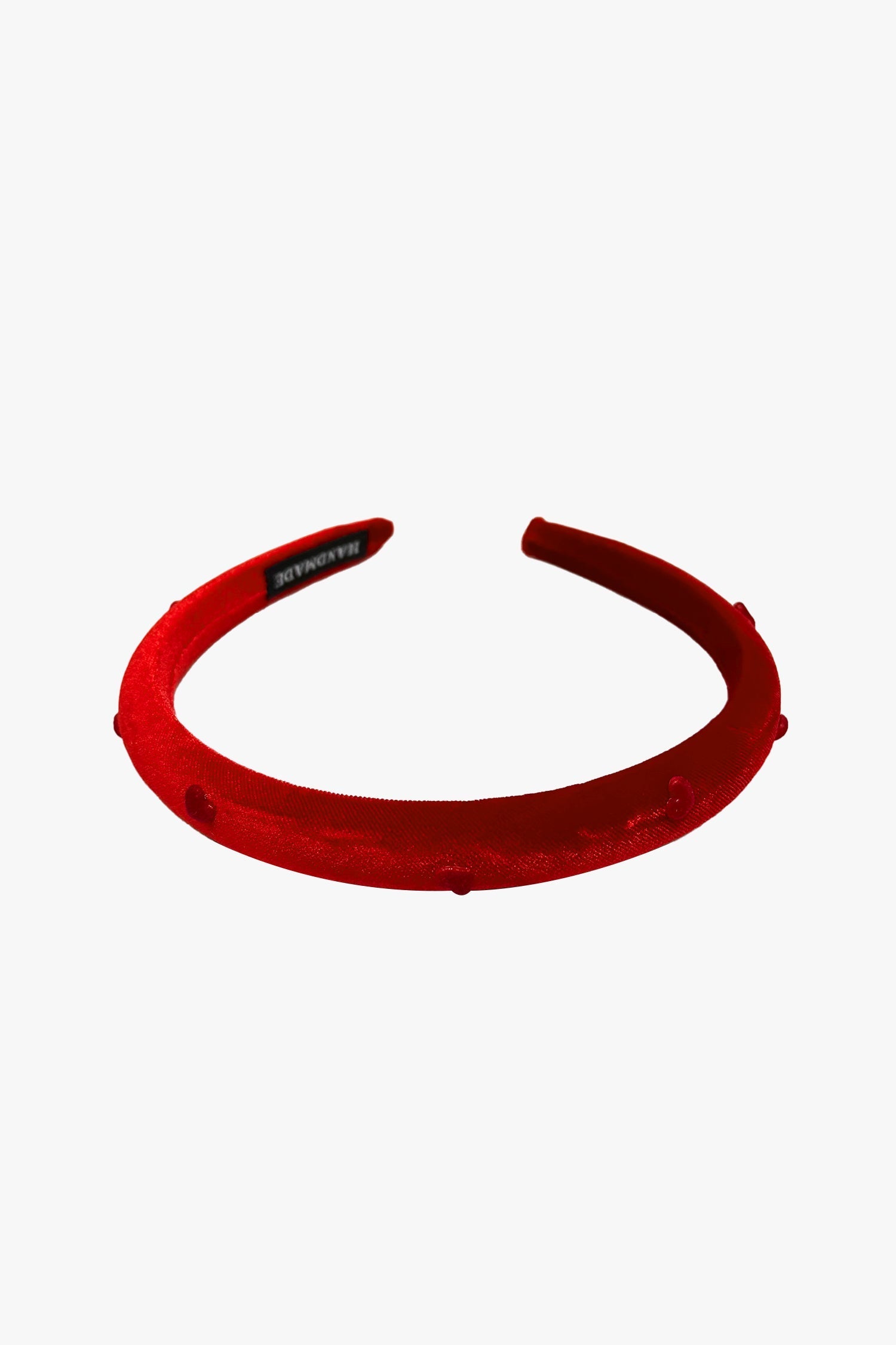 Heartfelt Velvet Headband - Red - Anna Sui Online