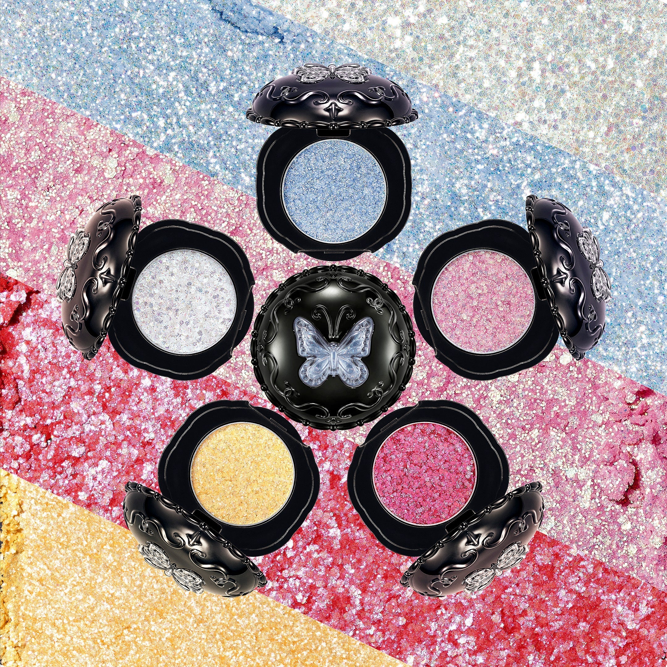 New: Anna Sui Glitter Eye Color - Anna Sui Discount