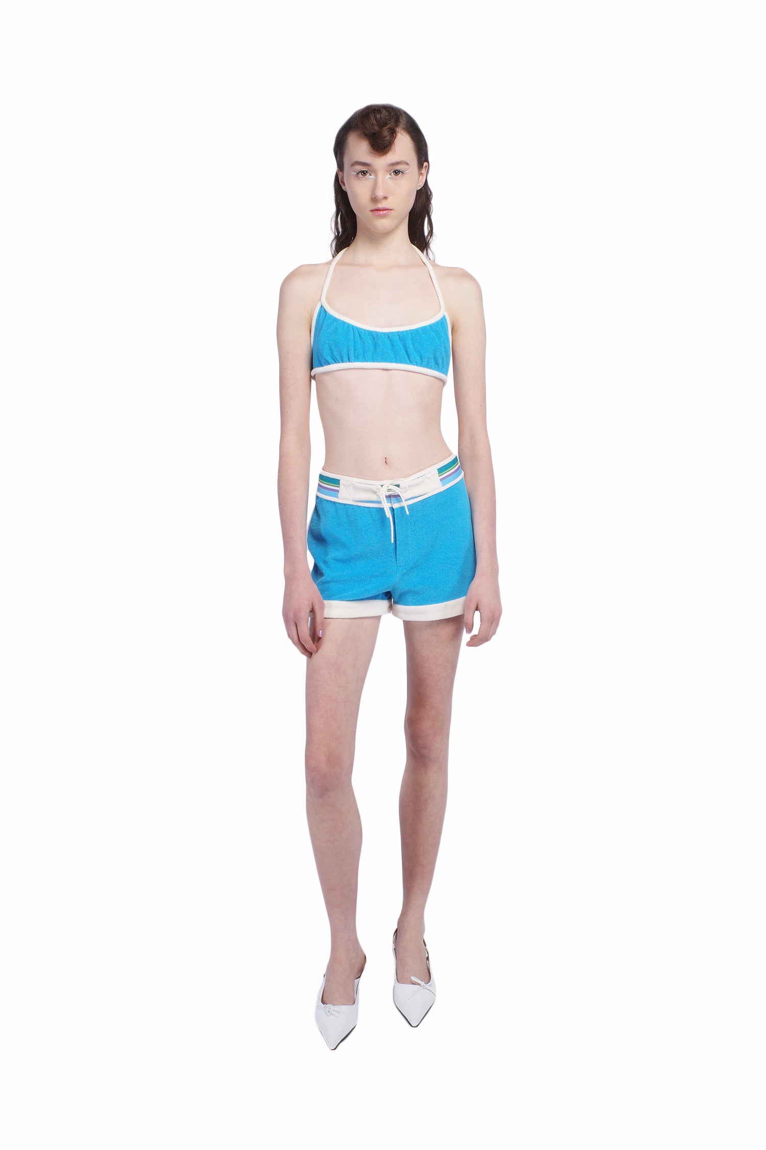 Cabana Terry Bikini Top - Anna Sui US