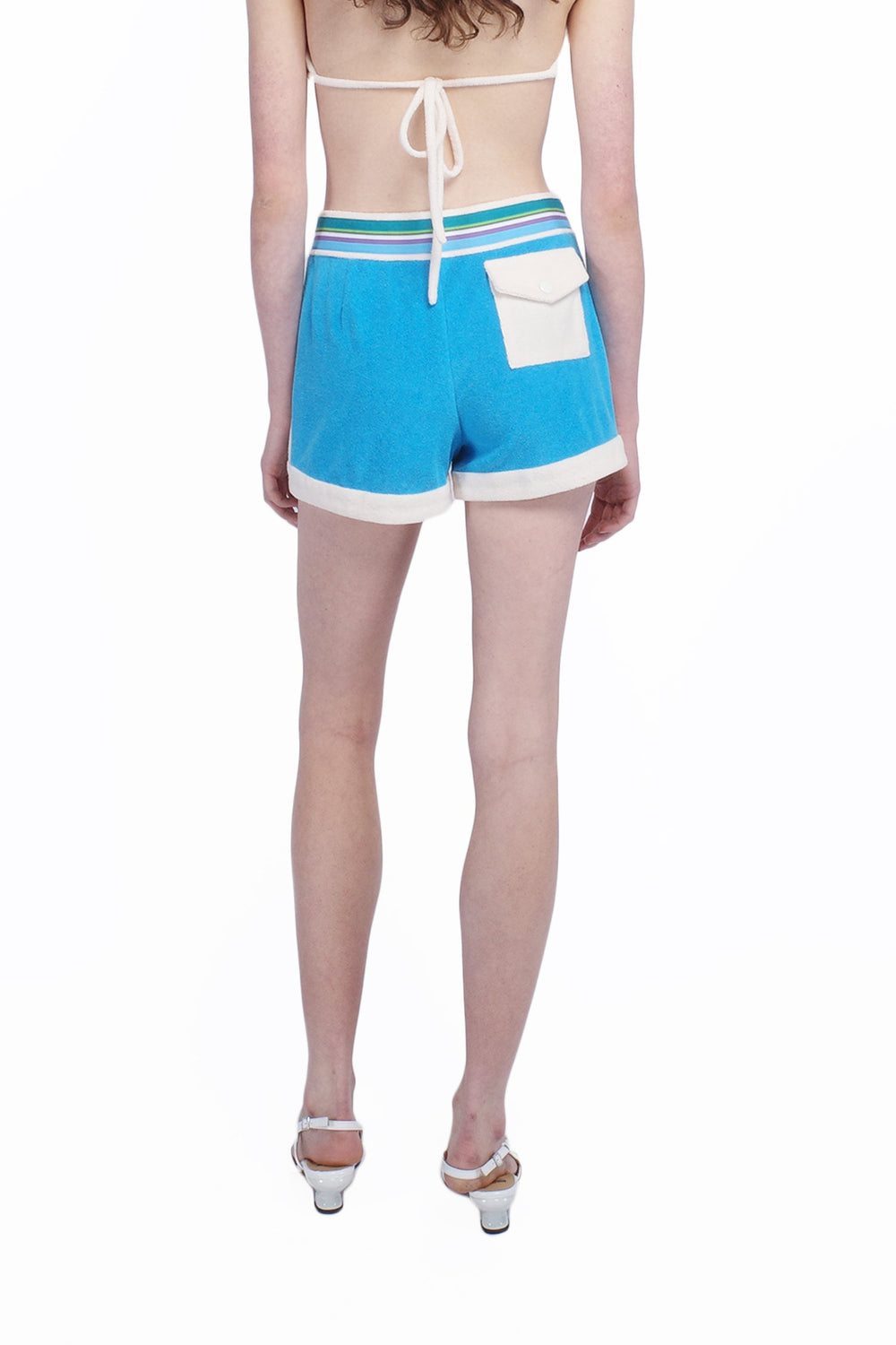 Cabana Terry Shorts - Anna Sui Discount