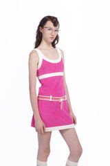 Cabana Terry Belted Dress - Anna Sui US