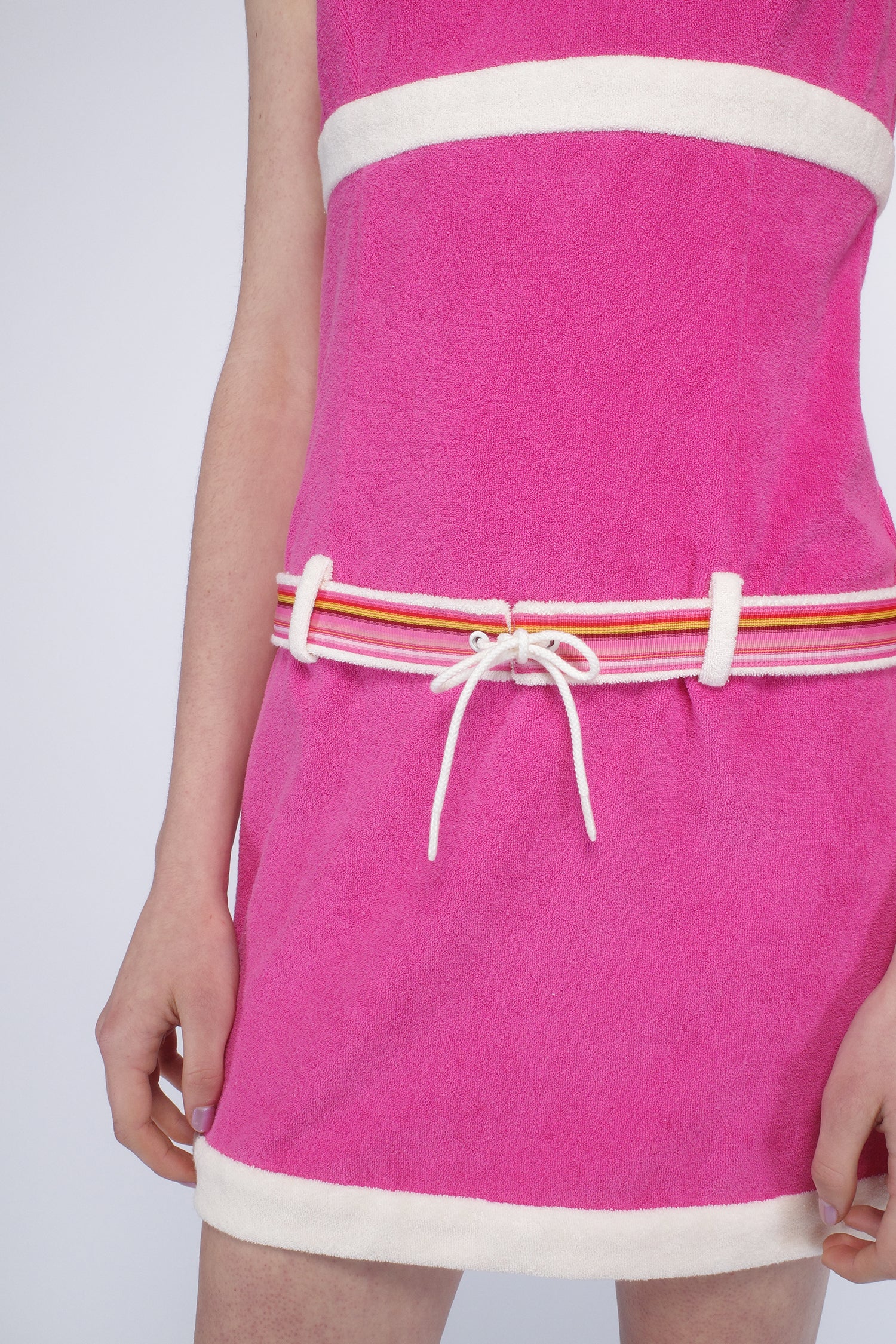 Cabana Terry Belted Dress - Anna Sui US