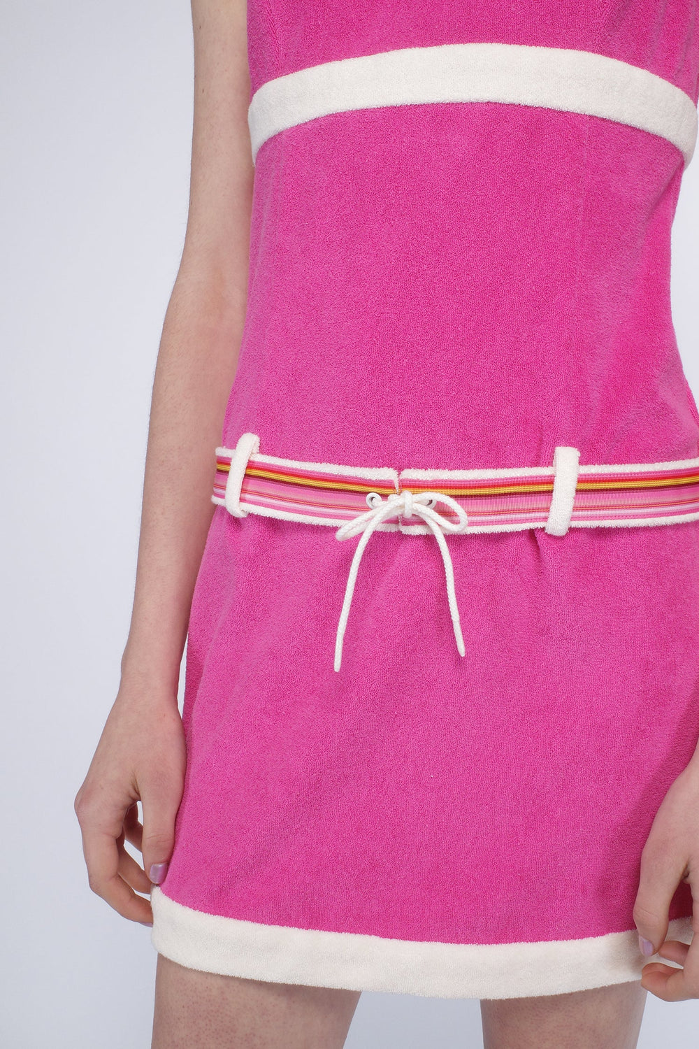 Cabana Terry Belted Dress - Anna Sui US