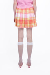 Capri Plaid Kilt - Anna Sui Outlet