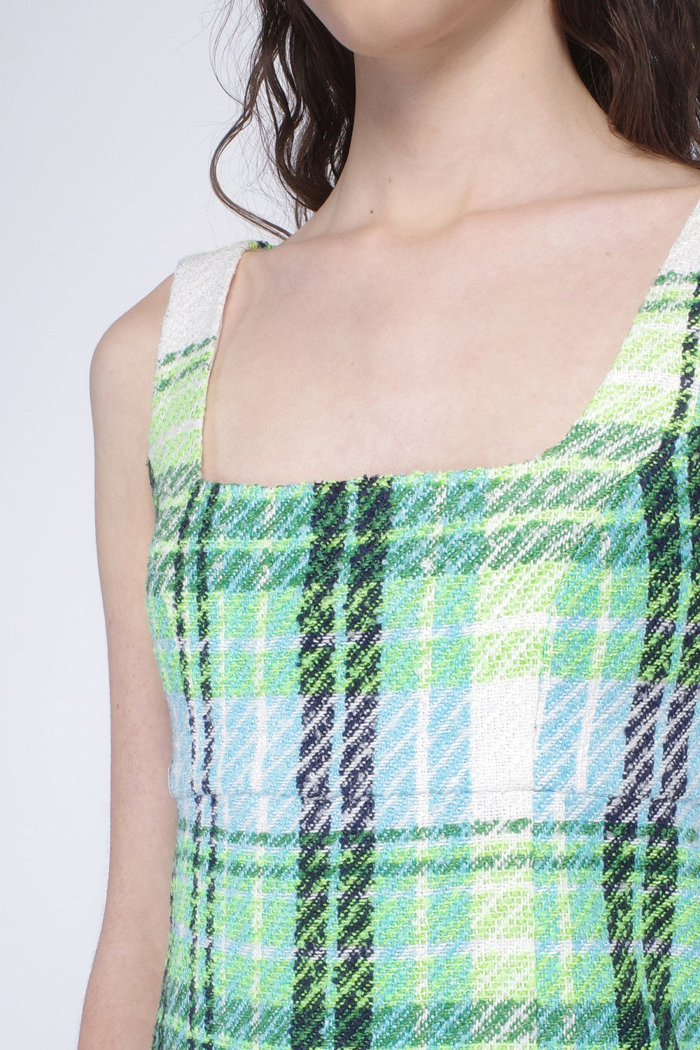 Capri Plaid Mini Dress - Anna Sui Outlet