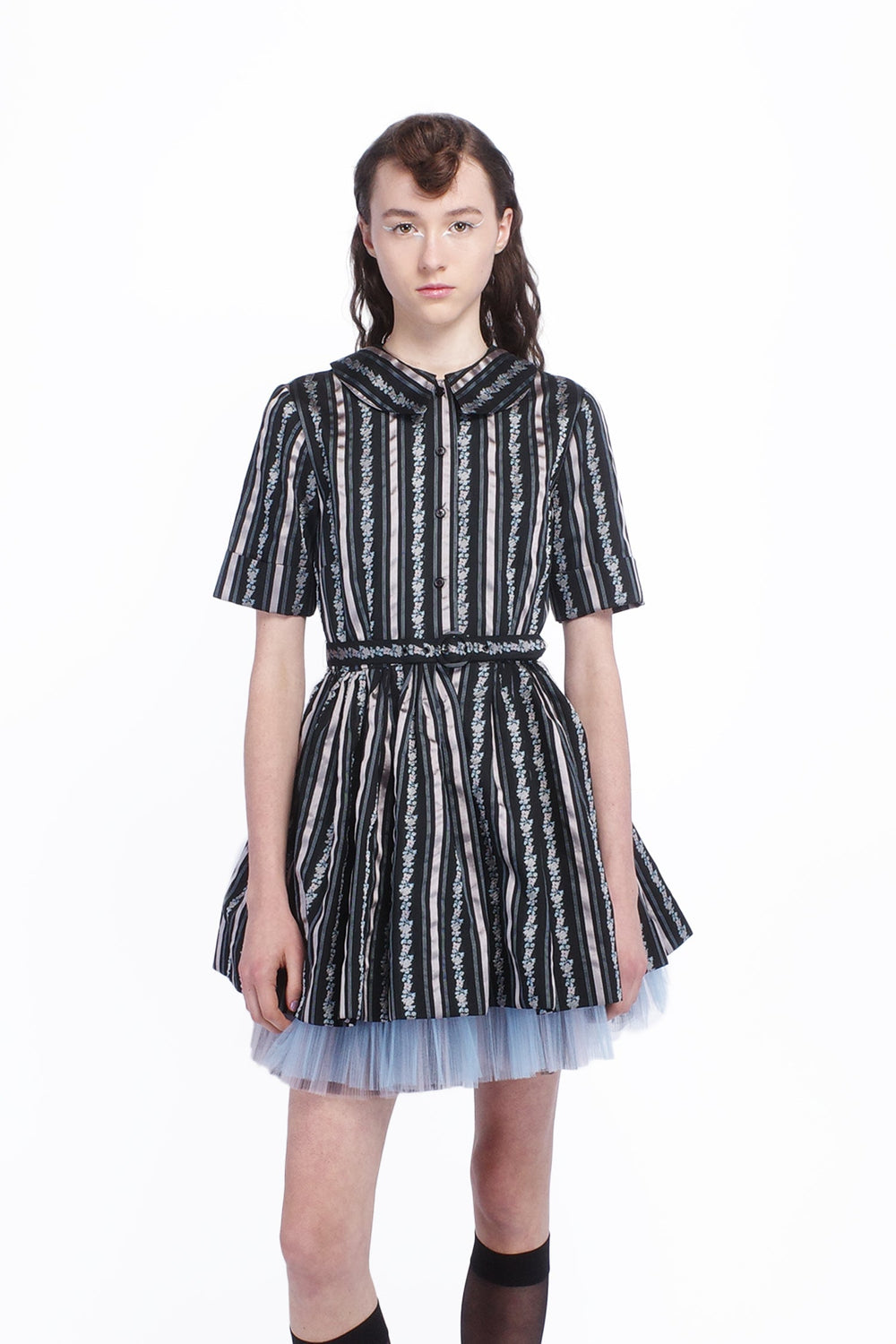 Ribbon Roses Belted Mini Dress - Anna Sui Sale