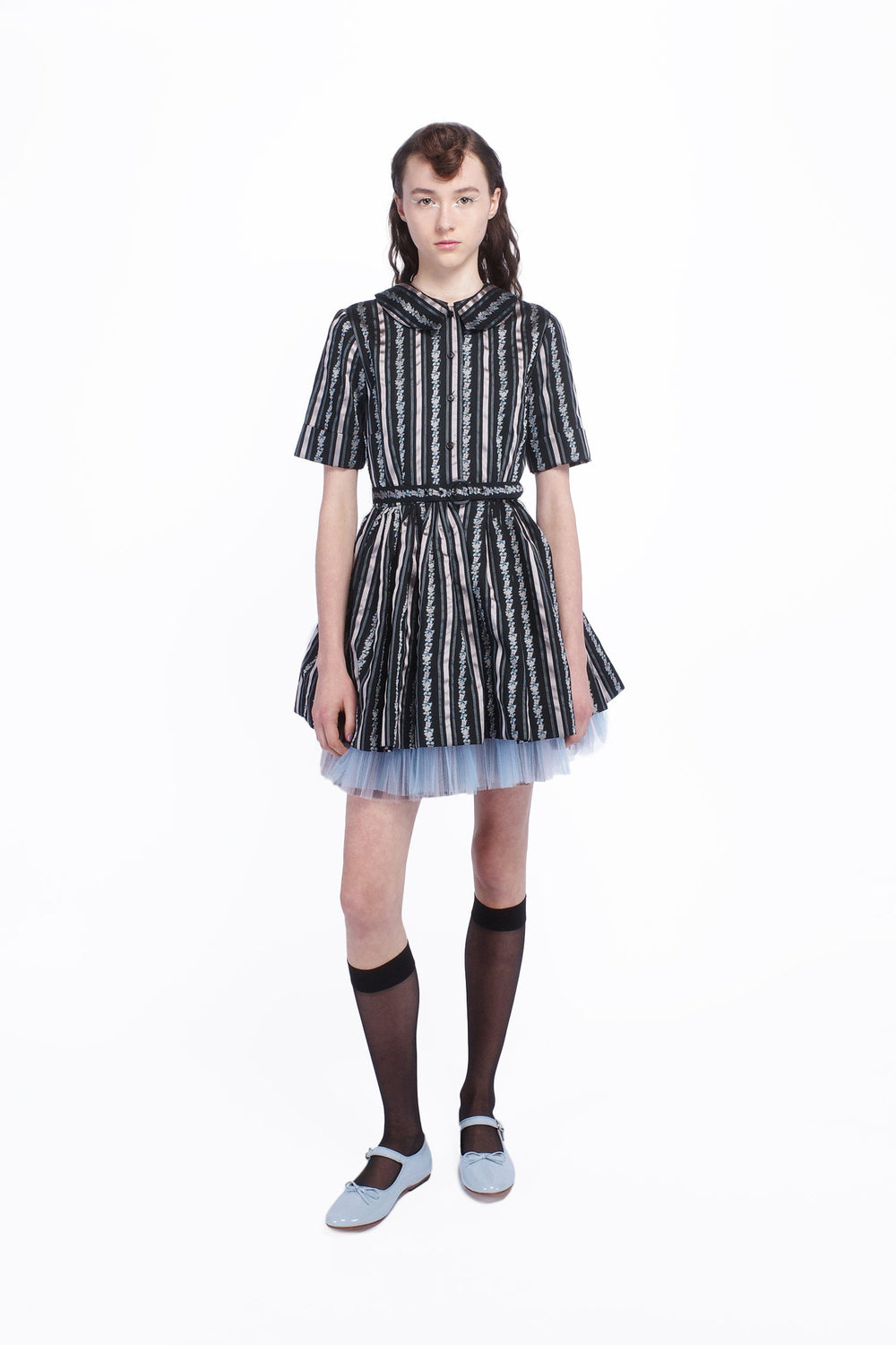 Ribbon Roses Belted Mini Dress - Anna Sui Sale
