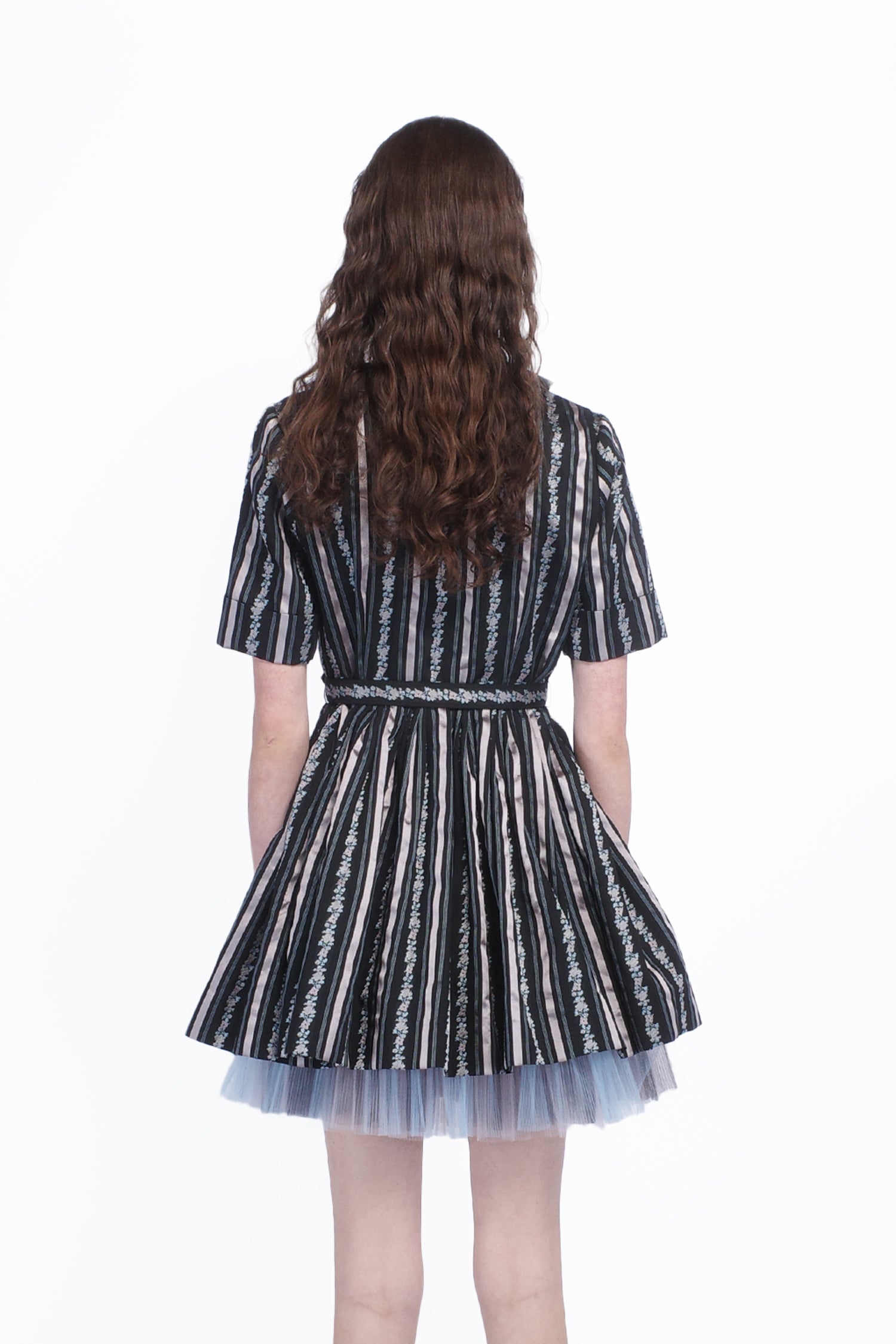 Ribbon Roses Belted Mini Dress - Anna Sui Sale