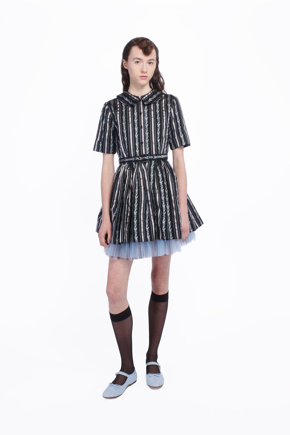 Ribbon Roses Belted Mini Dress - Anna Sui Sale