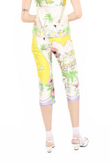 Florida Cotton Sateen Capri Pants - Anna Sui Online
