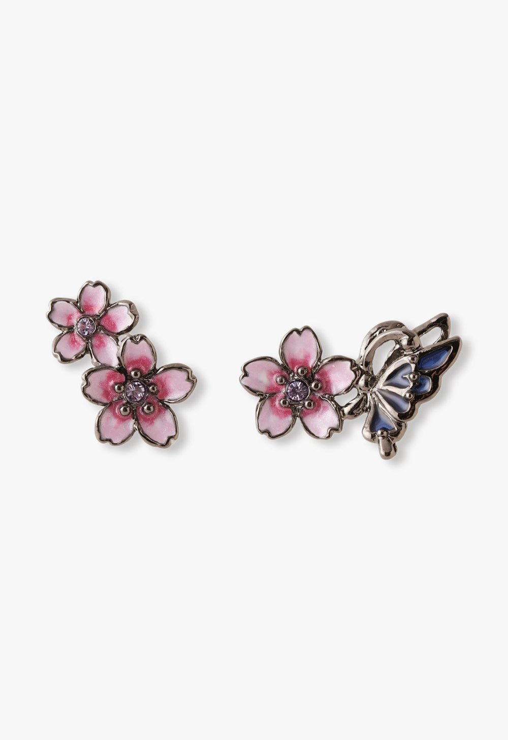 Cherry Blossom & Butterfly Dream Earrings - Anna Sui Sale