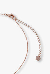 Pink & Lavender Butterfly Glow Necklace - Rose Gold - Anna Sui Online