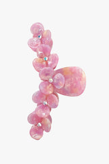 Gemstone Blossom Large Jaw Clip - Pink - Anna Sui Discount