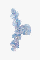 Gemstone Blossom Large Jaw Clip - Blue - Anna Sui Online