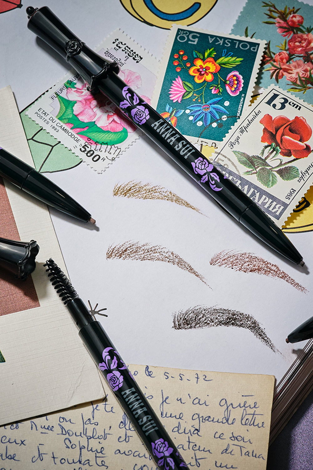 New: Anna Sui Eyebrow Pencil Set - Anna Sui Discount