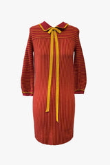 Vintage Sixties Knit Striped Dress - Anna Sui US