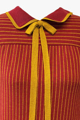 Vintage Sixties Knit Striped Dress - Anna Sui US