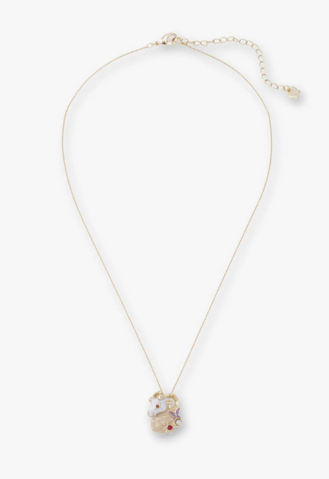 Aries Zodiac Necklace - Anna Sui Online