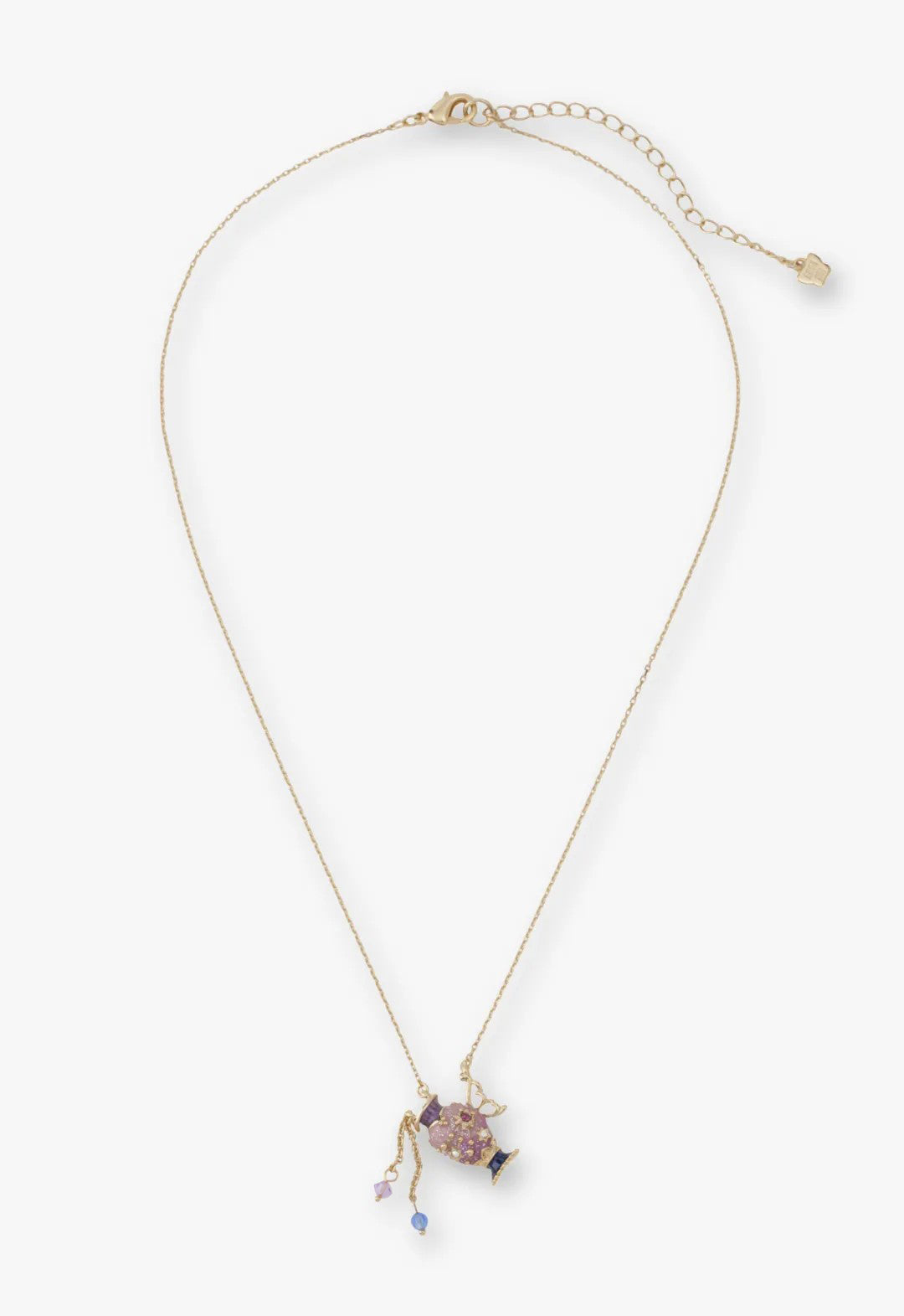 Aquarius Zodiac Necklace - Anna Sui Sale