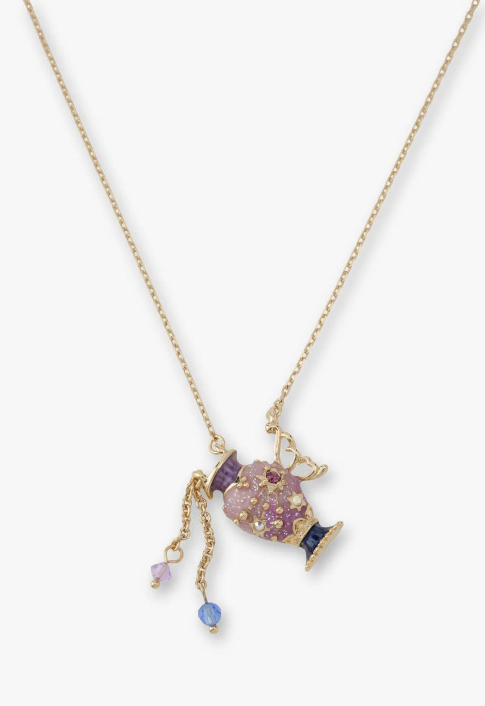 Aquarius Zodiac Necklace - Anna Sui Sale