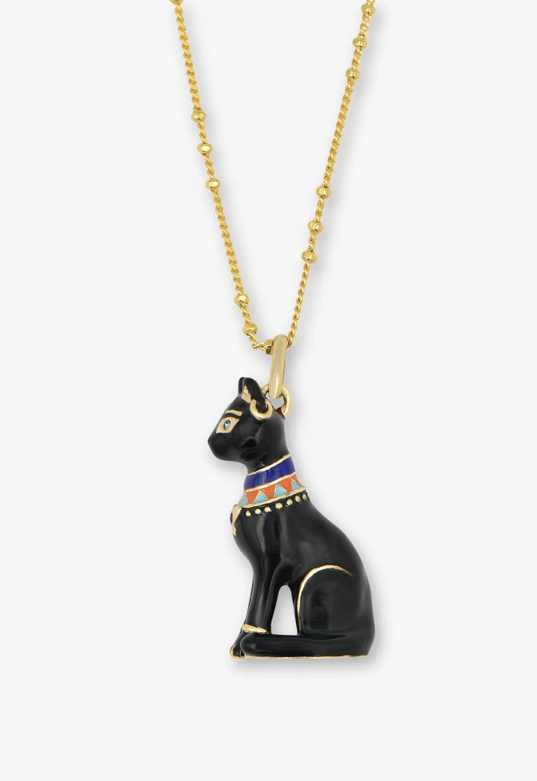Egyptian Cat Necklace - Anna Sui US