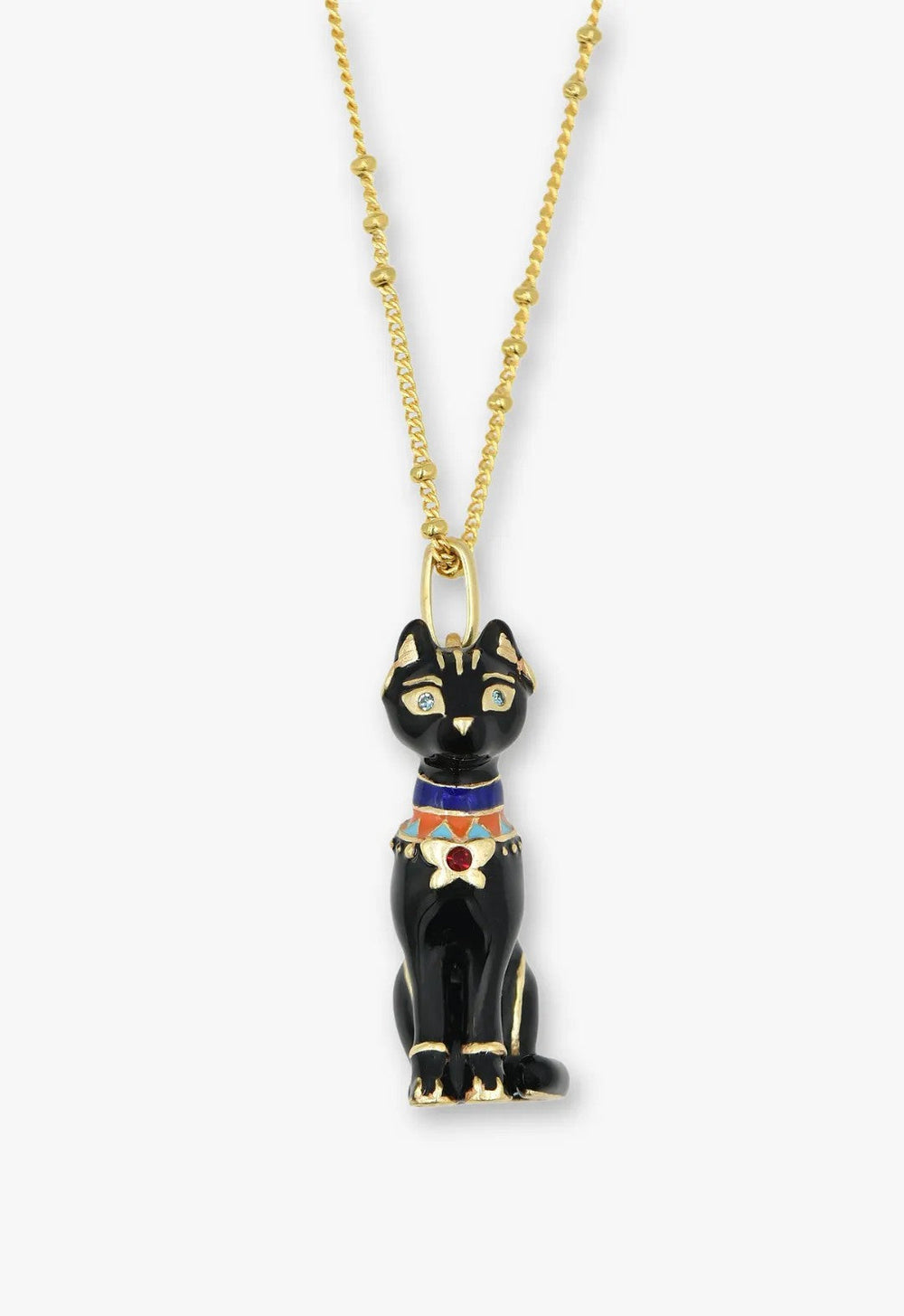 Egyptian Cat Necklace - Anna Sui US