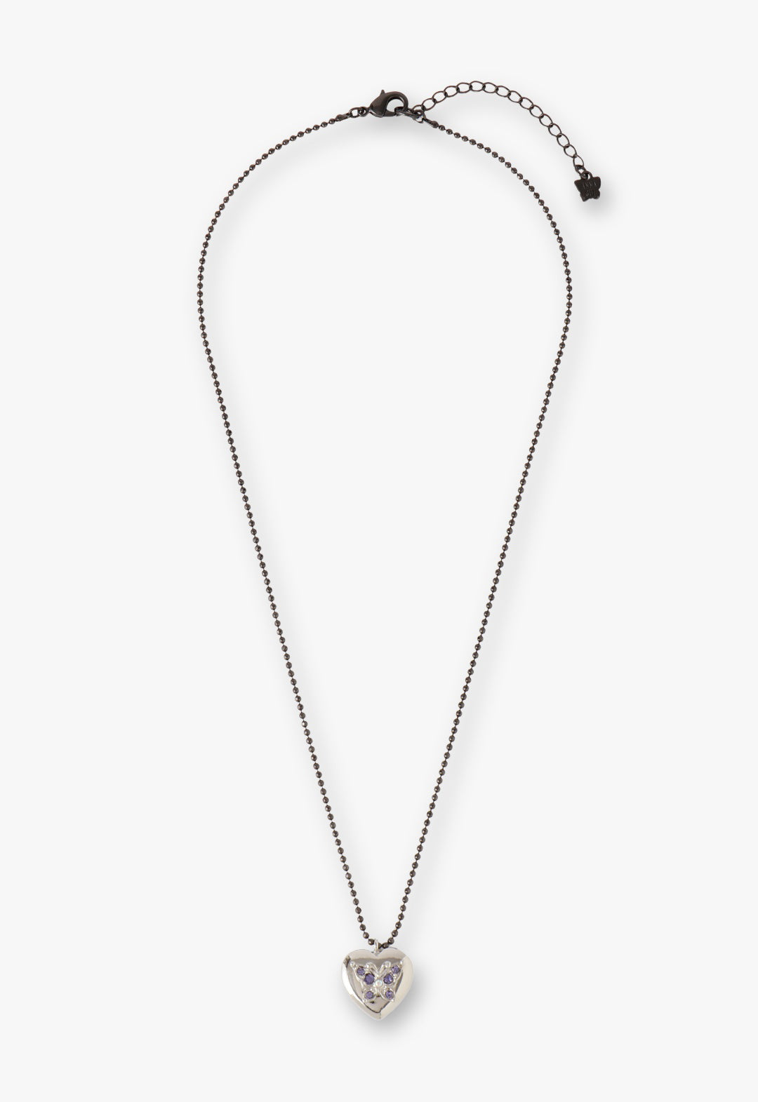 Butterfly Heart Necklace - Anna Sui Online