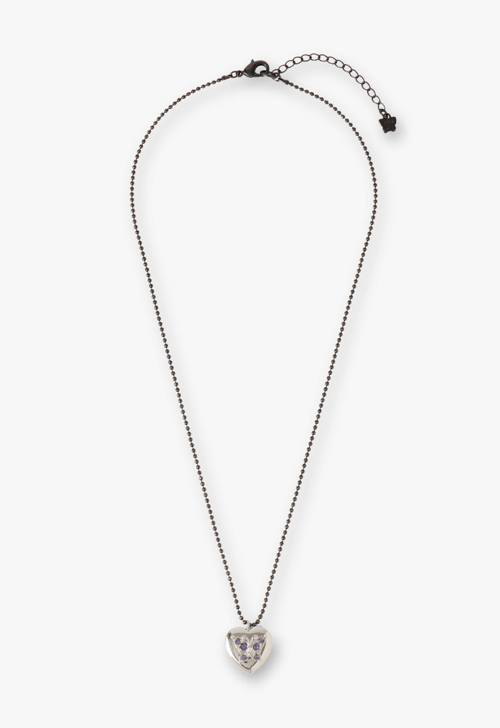 Butterfly Heart Necklace - Anna Sui Online