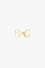 Love Puff Bow Side Clamp- Ivory - Anna Sui Outlet