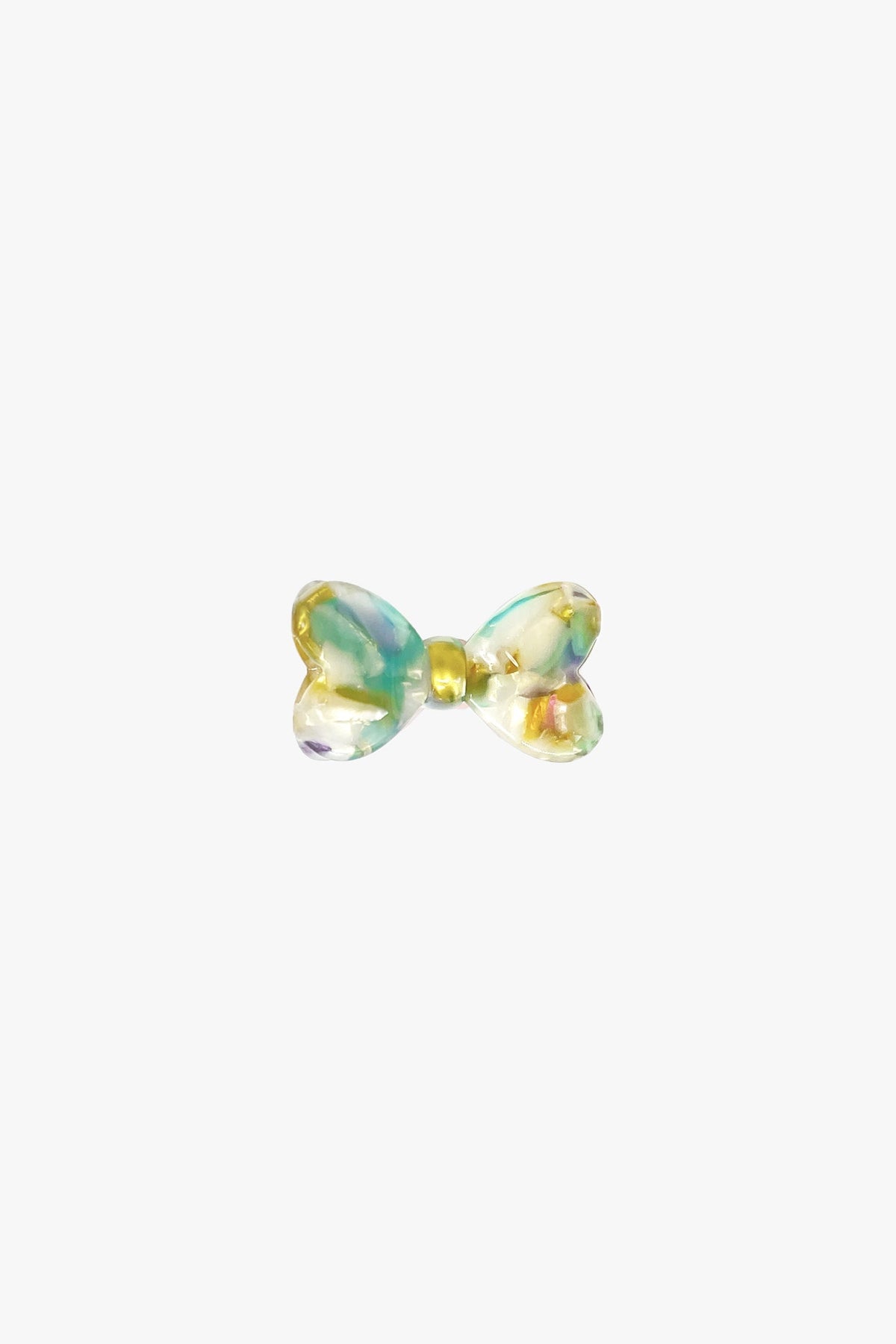 Love Puff Bow Side Clamp - Honey Mix - Anna Sui Sale