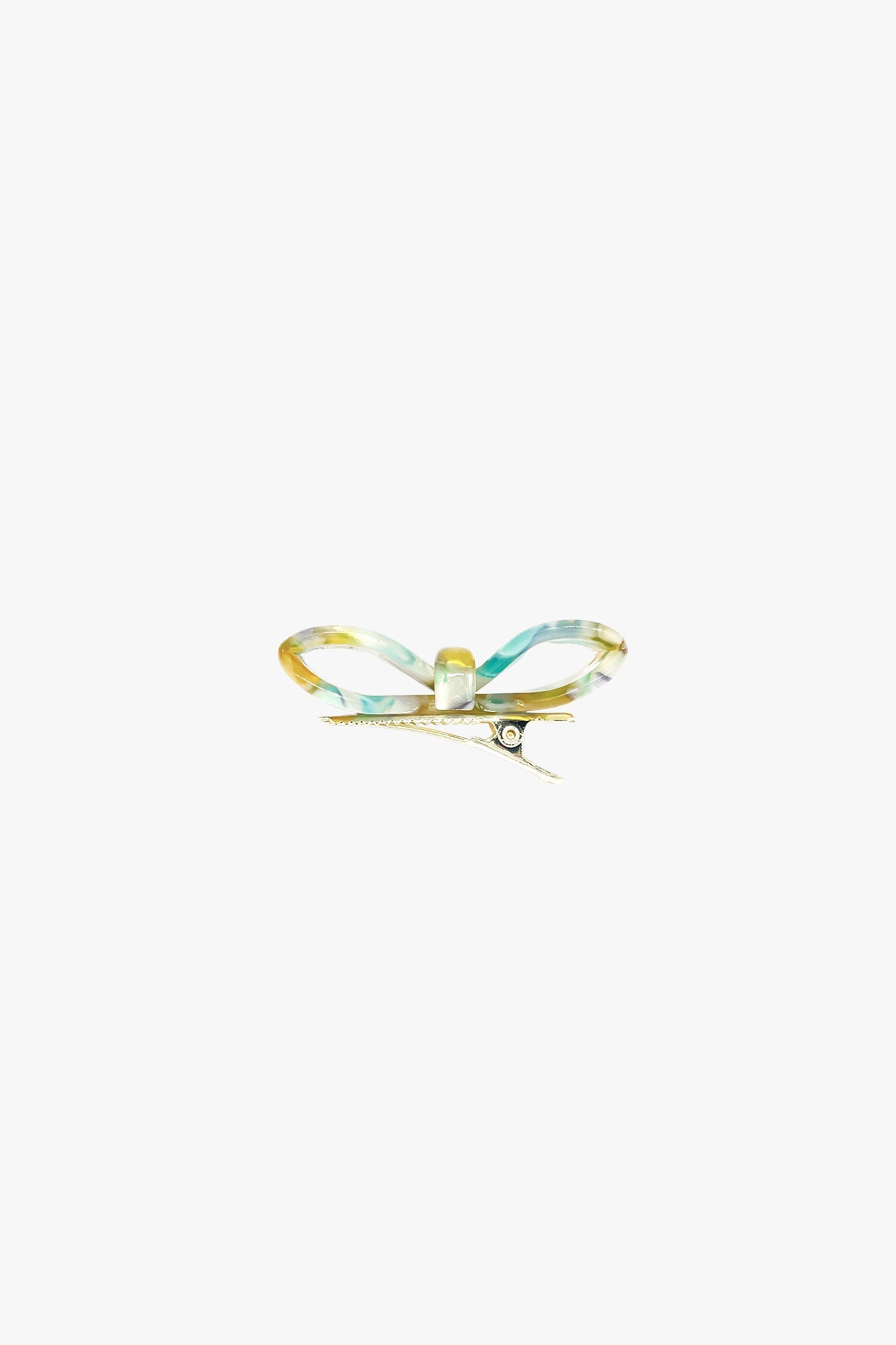 Love Puff Bow Side Clamp - Honey Mix - Anna Sui Sale