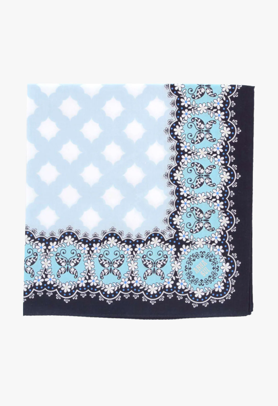 Butterfly Boarder Handkerchief - Anna Sui Outlet