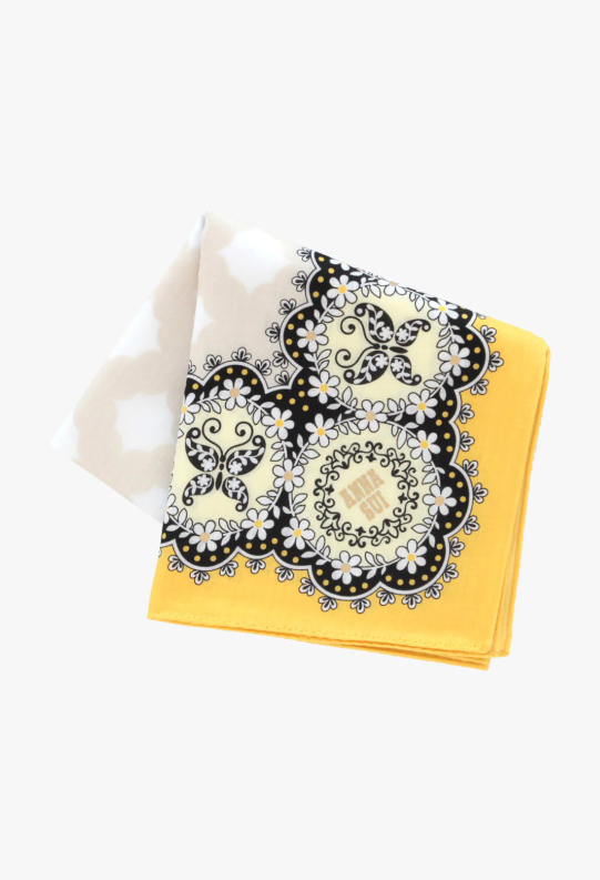 Butterfly Boarder Handkerchief - Anna Sui Outlet