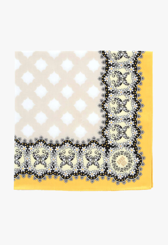 Butterfly Boarder Handkerchief - Anna Sui Outlet