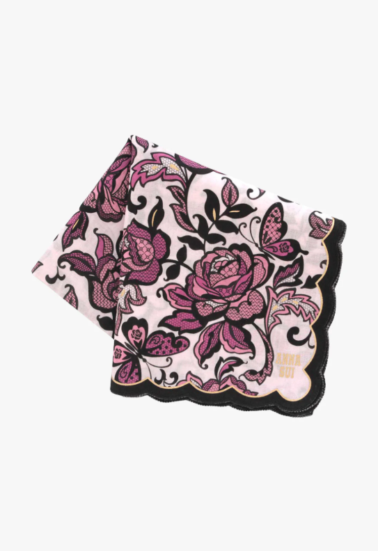 Butterfly Garden Handkerchief - Anna Sui Sale