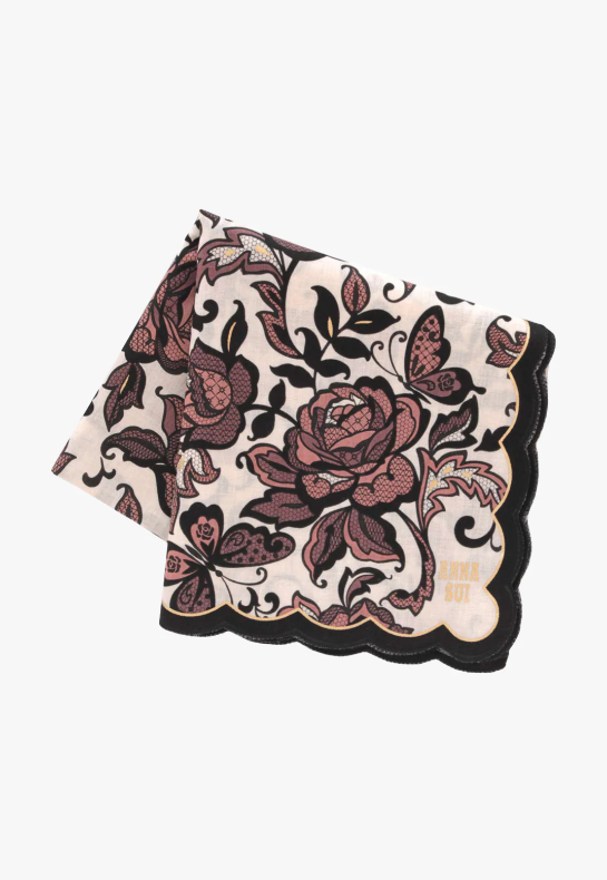 Butterfly Garden Handkerchief - Anna Sui Sale