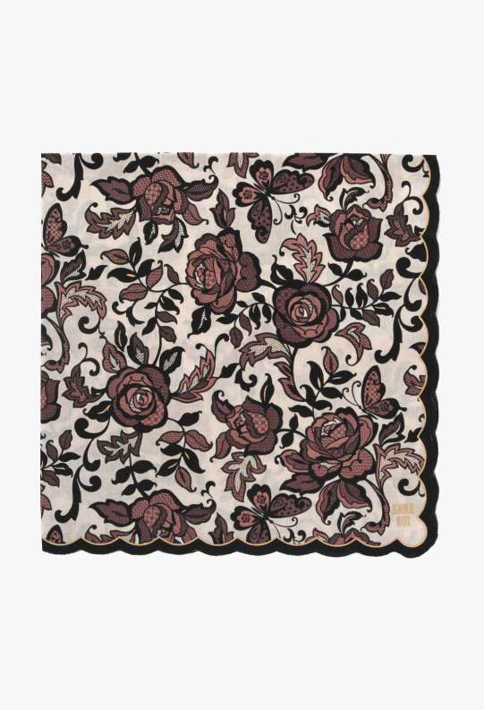 Butterfly Garden Handkerchief - Anna Sui Sale