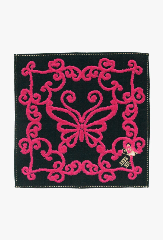 Butterfly Heart Washcloth - Anna Sui Online