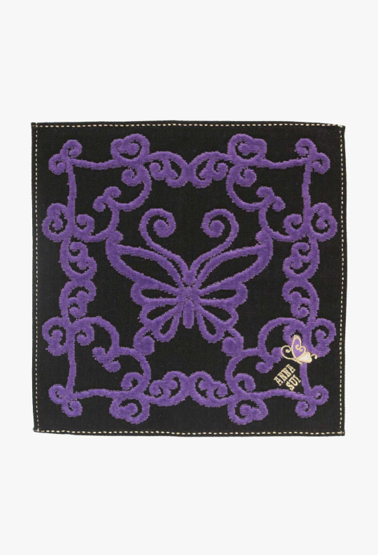 Butterfly Heart Washcloth - Anna Sui Online