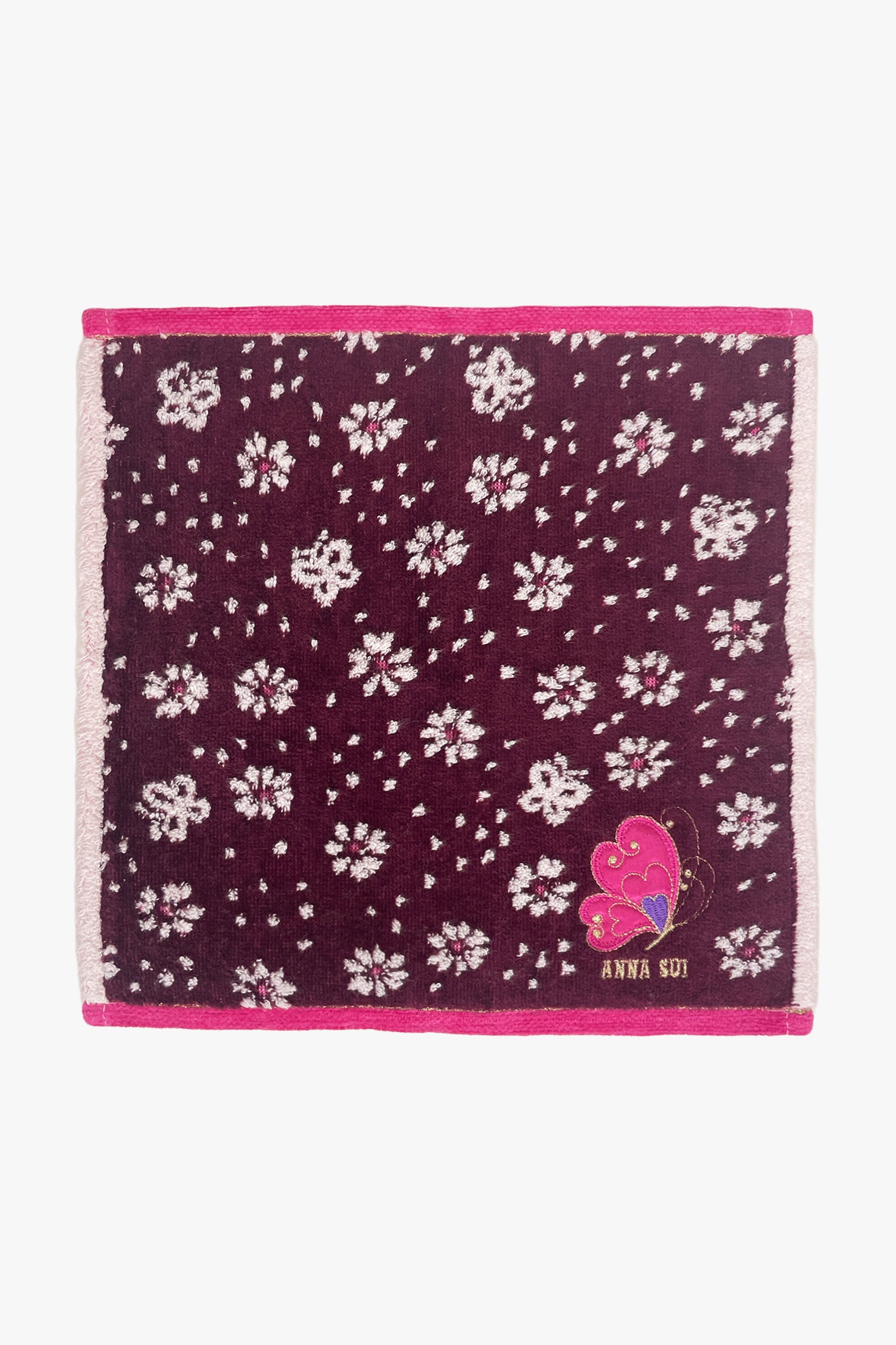 Butterfly Flowers Washcloth - Anna Sui US