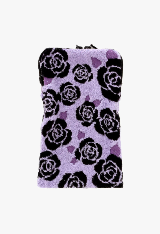 Rosebud Zipper Towel Pouch - Anna Sui Online