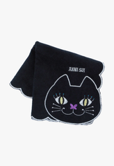 NEW: Cat Embroidery Washcloth - Anna Sui Discount