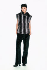 Faux Silver Fox Hoodie - Anna Sui Sale