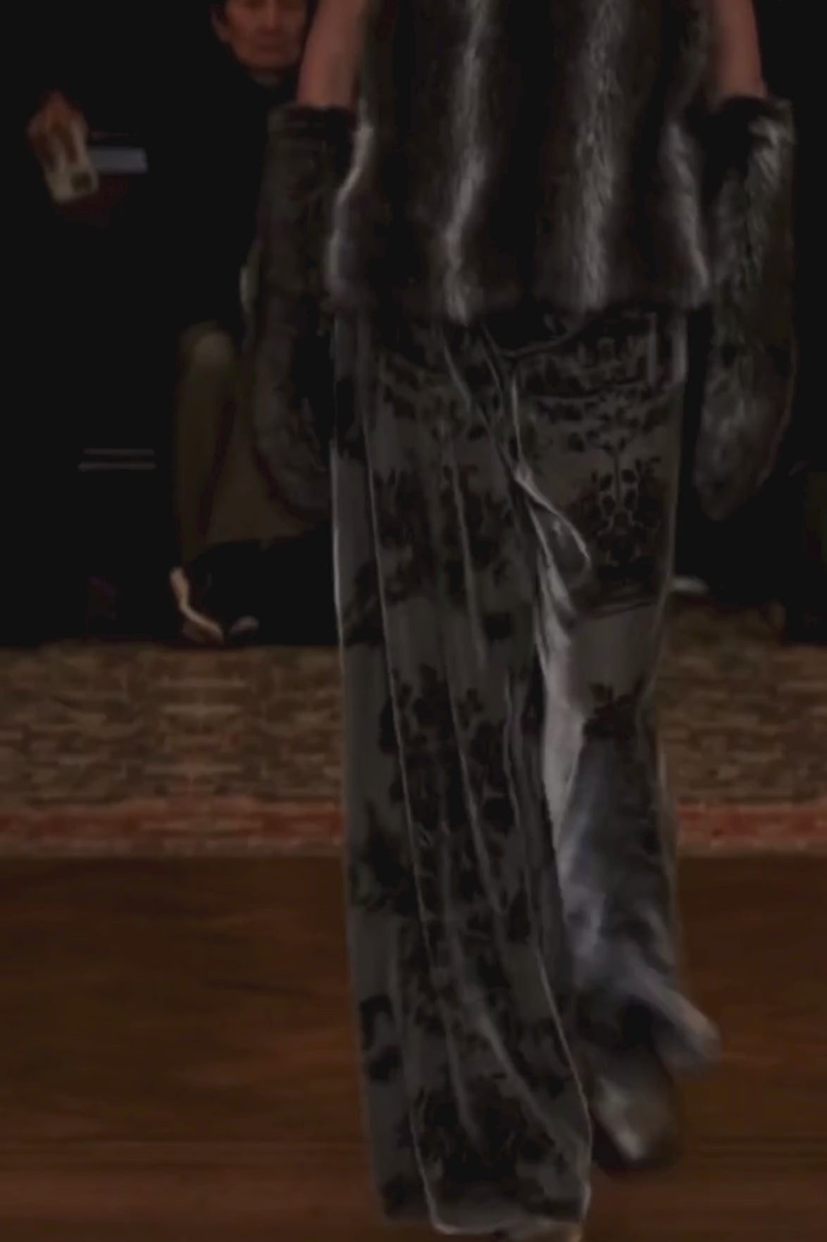 Faux Silver Fox Hoodie - Anna Sui Sale