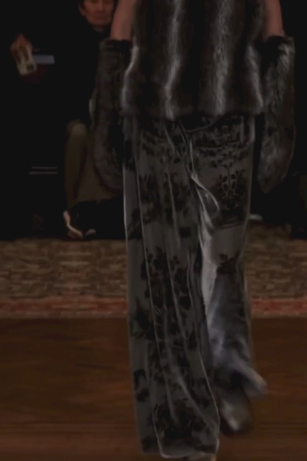 Faux Silver Fox Hoodie - Anna Sui Sale