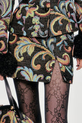 Tapestry Mini Skirt - Anna Sui Sale