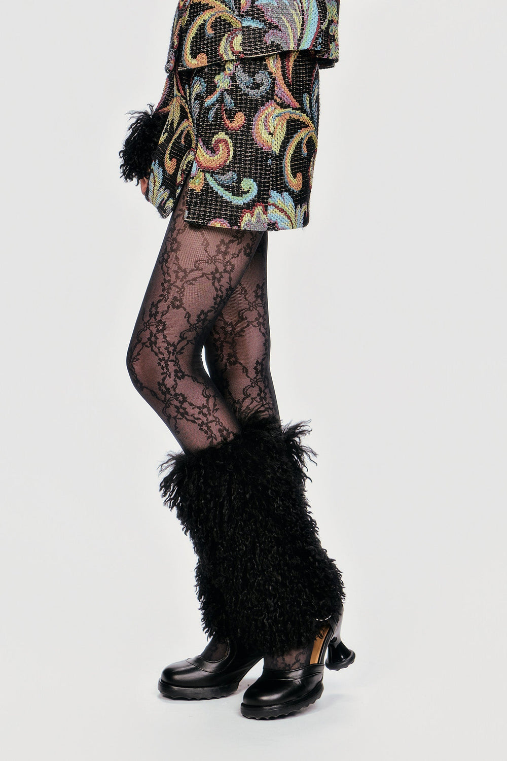 Tapestry Mini Skirt - Anna Sui Sale