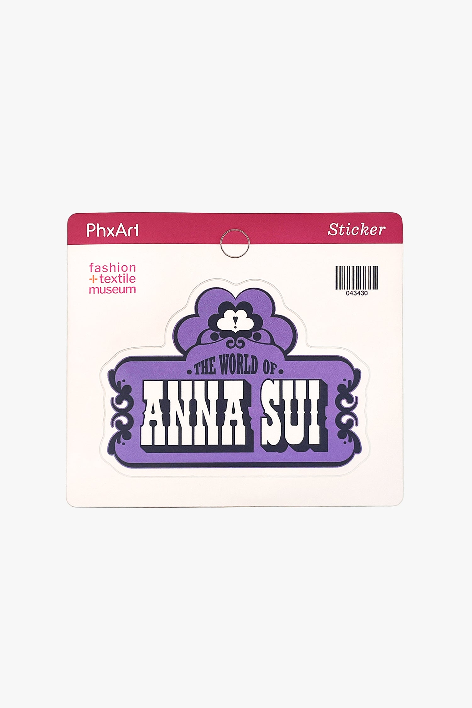 The World of Anna Sui Exhibition Sticker - Anna Sui Outlet
