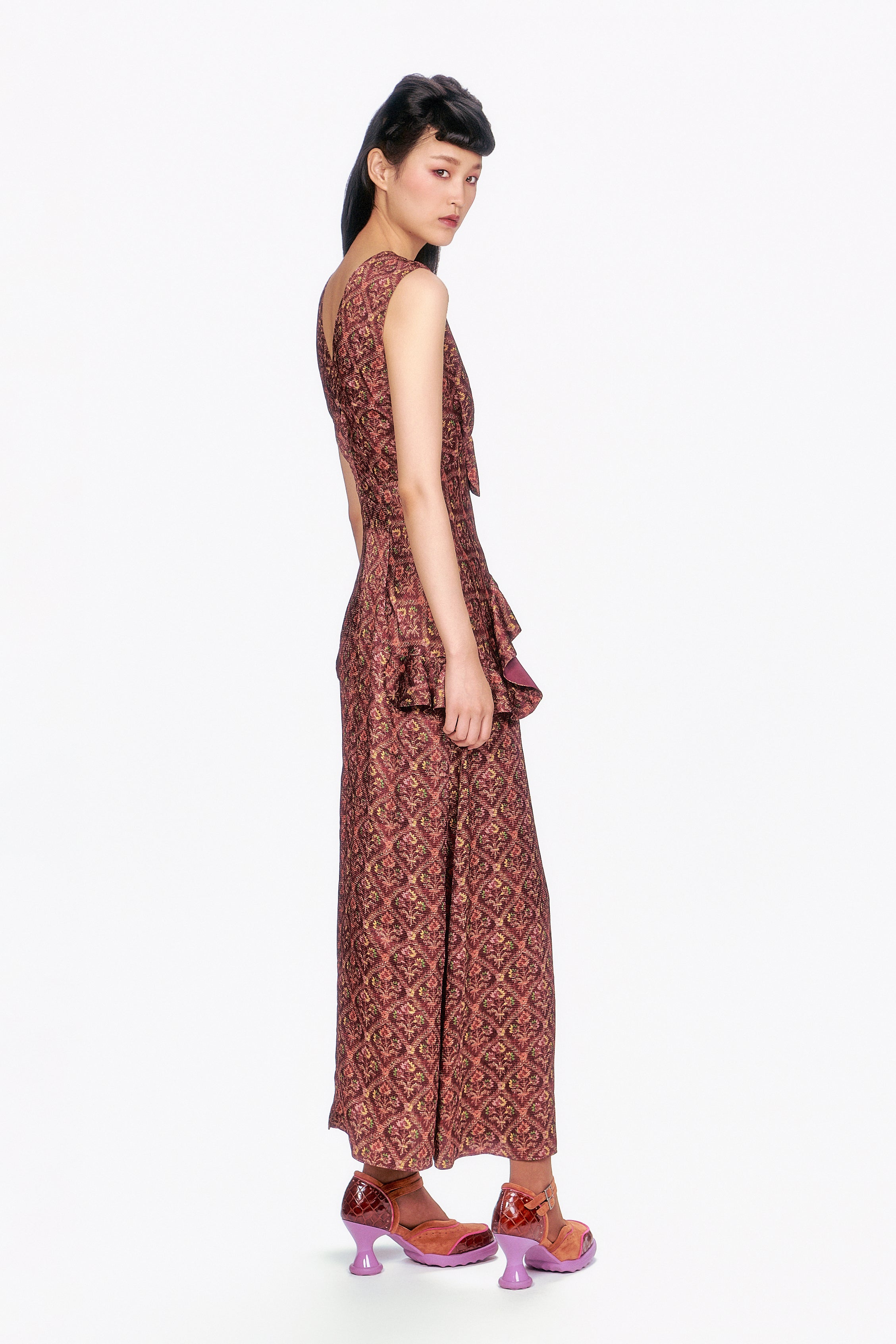 Wallpaper Medley Maxi Dress - Anna Sui Discount