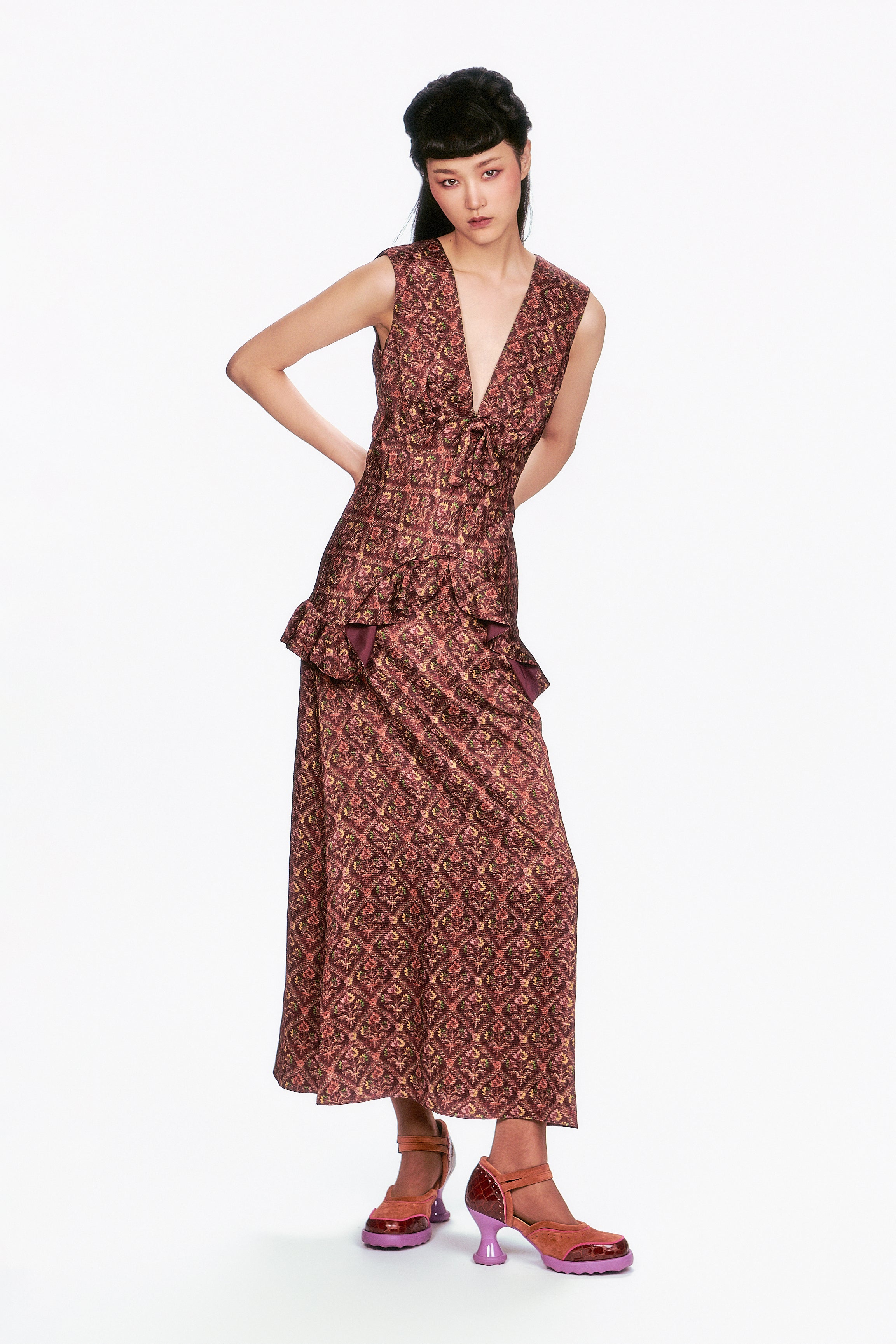 Wallpaper Medley Maxi Dress - Anna Sui Discount